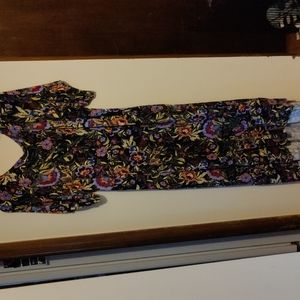 3x Women's High-Low multicolor dress